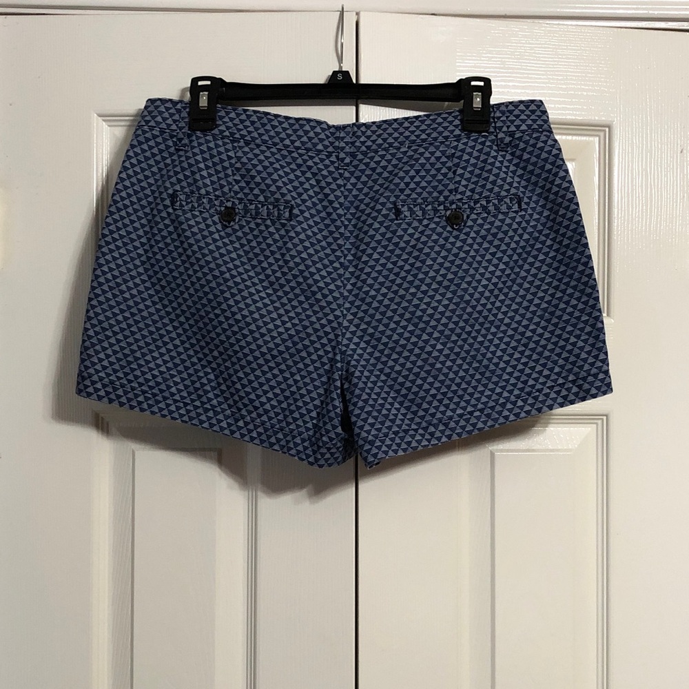 GAP Size 8 Blue Geometric Patterned Shorts - Picture 6 of 11